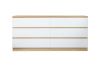 Picture of YORU 160 6-Drawer Dresser (Oak & White)