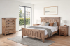 Picture of FRANCO 4PC/5PC/6PC Solid NZ Pine Wood Bedroom Combo in Queen/King/Super King /Eastern King Size