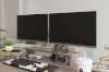 Picture of Moss Gas Spring Dual Monitors Arm (Black)