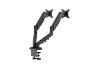 Picture of Moss Gas Spring Dual Monitors Arm (Black)