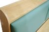 Picture of YORU 3PC Bedroom Set with Gas Lift Storage and Drawers in Queen Size
