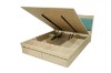 Picture of YORU 3PC Bedroom Set with Gas Lift Storage and Drawers in Queen Size