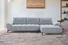 Picture of LENNOX Fabric Sectional Sofa/Sofa Bed with Adjustable Backrest - Chaise Facing Left
