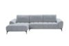 Picture of LENNOX Fabric Sectional Sofa/Sofa Bed with Adjustable Backrest - Chaise Facing Left