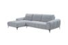 Picture of LENNOX Fabric Sectional Sofa/Sofa Bed with Adjustable Backrest - Chaise Facing Right