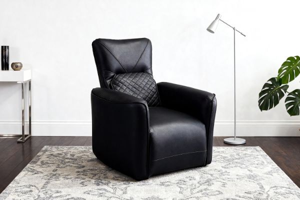 Picture of LAURA Power Recliner Massage 1 Seater Sofa/Armchair/Sofa Chair with USB Type-C Ports (Dark)