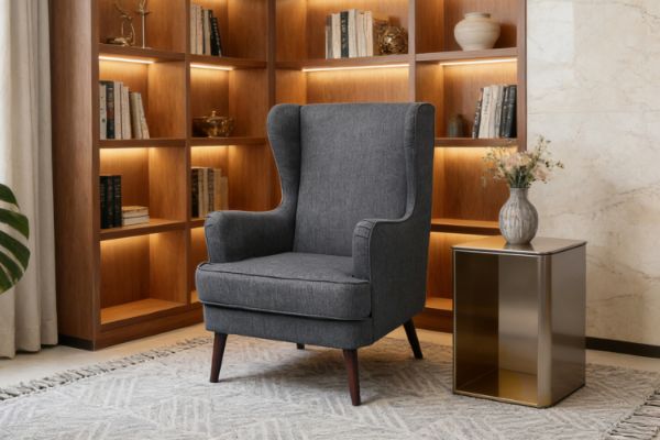 Picture of MORRIS Armchair/Sofa Lounge Chair in Grey