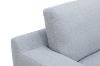 Picture of SPLENDOR Feather-Filled Fabric Modular Corner Sofa (Grey)