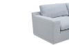 Picture of SPLENDOR Feather-Filled Fabric Modular Corner Sofa (Grey)