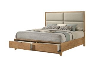 Picture of BRYDEN Bed Frame with Storage Drawers  - King Size
