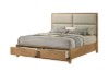 Picture of BRYDEN 4PC Bedroom Combo Set in Queen Size
