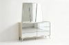 Picture of MIRORA 4PC/5PC/6PC Mirrored Bedroom Combo Set in Queen/Super King Size