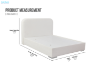 Picture of MIRORA Bed Frame - Queen Size