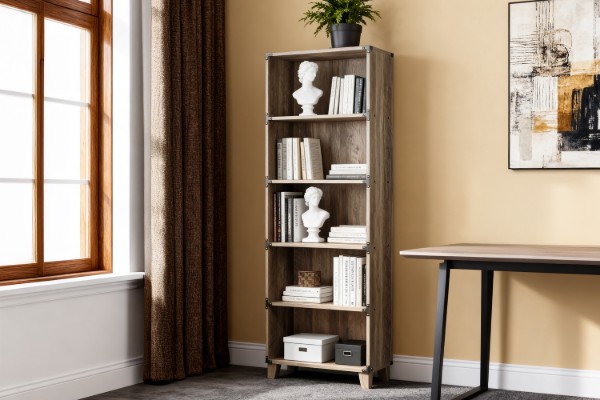 Picture of RIVERTON 5 - Tier Bookcase/Display Shelves (60x180cm)