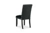 Picture of  [FLOOR MODEL CLEARANCE] SERENO High Back Vegan Leather Dining Chair (Black)