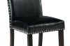 Picture of  [FLOOR MODEL CLEARANCE] SERENO High Back Vegan Leather Dining Chair (Black)