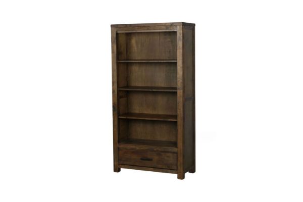 Picture of [FLOOR MODEL CLEARANCE] VENTURA 185x96cm Large Oak Bookshelf/Display Shelf