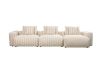 Picture of ROMINA Feather-Filled Modular Sectional Sofa Range - 3PC Combo Set (LAF Armchairx1 + Armlessx1 + Right Facing Chaisex1)