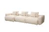 Picture of ROMINA Feather-Filled Modular Sectional Sofa Range - 3PC Combo Set (RAF Armchairx1 + Armlessx1 + Left Facing Chaisex1)