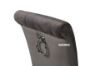 Picture of [FLOOR MODEL CLEARANCE] AITKEN Stainless Frame Velvet Dining Chair (Dark Grey)