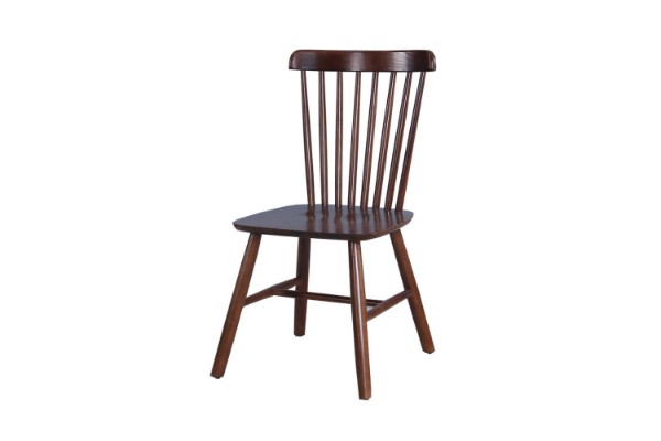 Picture of WINDSOR Solid Wood Dining Chair (Walnut) - Each
