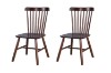 Picture of WINDSOR Solid Wood Dining Chair (Walnut) - Each