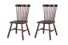 Picture of WINDSOR Solid Wood Dining Chair (Walnut) - 2 Chairs in 1 Carton