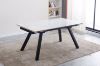 Picture of DALTON 1.6M-2.2M/1.8M-2.4M Extension Matte Sintered Stone Top Dining Table