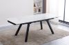 Picture of DALTON 1.6M-2.2M/1.8M-2.4M Extension Matte Sintered Stone Top Dining Table