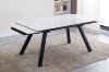 Picture of DALTON 1.6M-2.2M Extension Matte Sintered Stone Top Dining Table