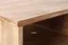 Picture of [FLOOR MODEL CLEARANCE]  LEAMAN 125x100cm Solid Acacia Wood Display Cabinet