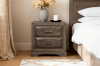 Picture of [FLOOR MODEL CLEARANCE] ARTEMIS 2-Drawer Bedside Table 