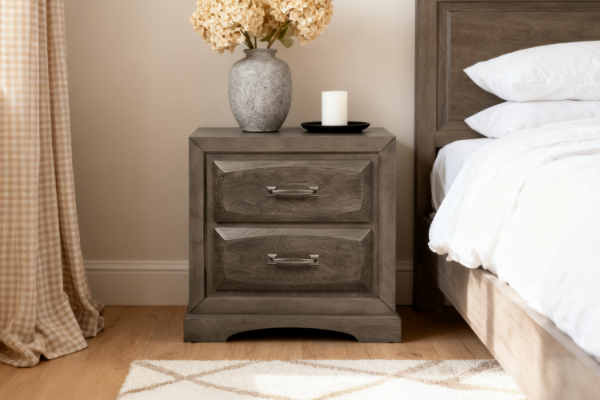 Picture of [FLOOR MODEL CLEARANCE] ARTEMIS 2-Drawer Bedside Table 