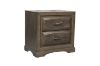 Picture of [FLOOR MODEL CLEARANCE] ARTEMIS 2-Drawer Bedside Table 