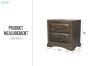 Picture of [FLOOR MODEL CLEARANCE] ARTEMIS 2-Drawer Bedside Table 