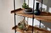 Picture of ELMORE 181x180cm 5-Tier Reclaimed Pine Wood  Shelves
