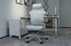 Picture of VEYRA Premium High Back Office Chair with Honeycomb Seat Cushion & Adjustable Headrest, Backrest & Lumbar Support, 3D Armrests and Seat Slider