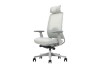 Picture of VEYRA Premium High Back Office Chair with Honeycomb Seat Cushion & Adjustable Headrest, Backrest & Lumbar Support, 3D Armrests and Seat Slider