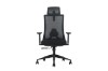 Picture of MAVEN High Back Office Chair with Adjustable Ice-Silk Mesh Backrest & Adjustable Headrest, Lumbar Support & 3D Armrests