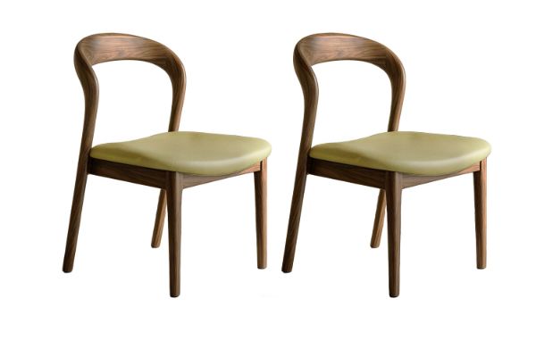 Picture of FUMIKO Solid Wood  Dining Chair - 2 Chairs in 1 Carton