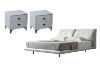 Picture of HOVER 3PC Bedroom Combo Set (Silver Grey) - Super King Size