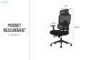 Picture of FLEXO Height Adjustable Office Chair with Adjustable Headrest & Backrest, Seat Slider (Dark)
