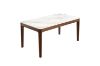Picture of HARU Solid Wood Dining table with Sintered Stone Top - 160