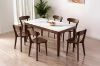 Picture of HARU Solid Wood Dining table with Sintered Stone Top - 160