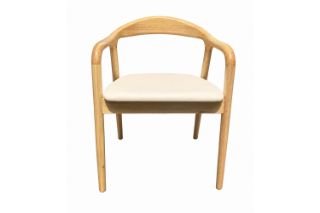Picture of NEVA Solid Wood Replica Dining Armchair - Each