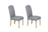 Picture of [FLOOR MODEL CLEARANCE] HAVILAND Fabric Upholstered Dining Chair (Dark Grey)