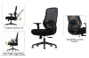 Picture of AVERY Mid Back Office Chair with Adjustable Seat Height & Lumbar Support