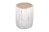 Picture of PRELUDE Teak Log Round Side Table/Stool in 2 Sizes 