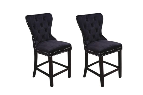 Picture of BRIAR Solid Wood Bar Chair  - 2 Chairs in 1 Carton