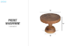 Picture of  ZEIN Solid Mungur Wood Plant Stand